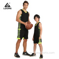 Últimos uniformes de baloncesto de diseño Jersey de baloncesto personalizado